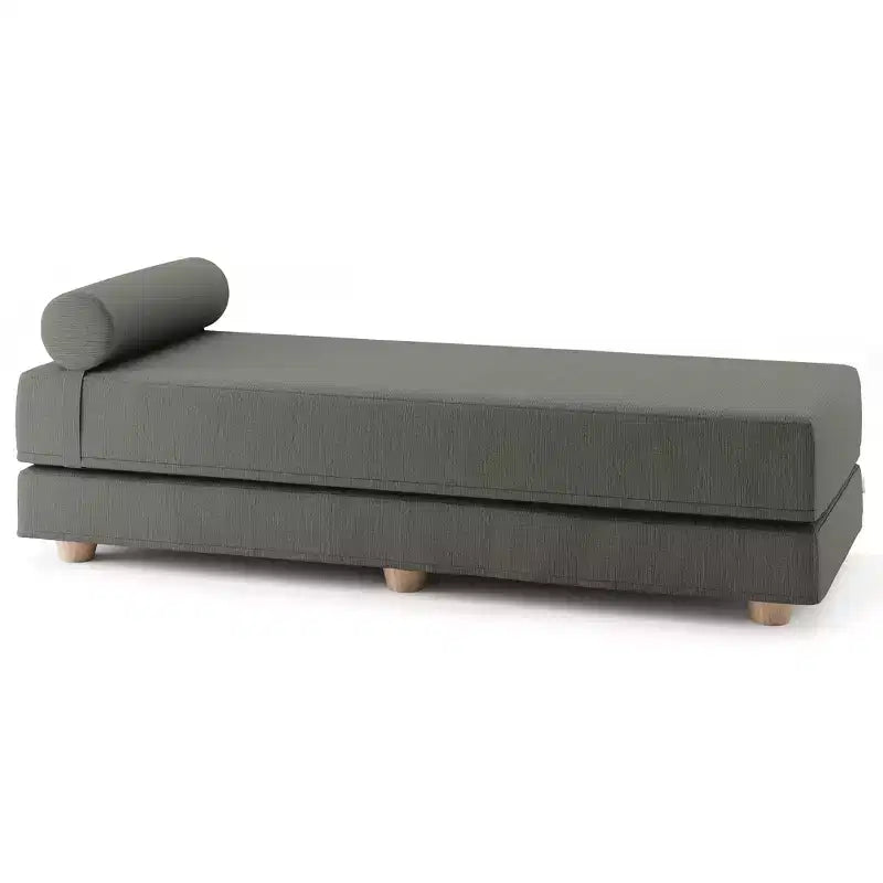 Tagesbett / ausklappbares Schlafsofa (Queensize) - Microvelvet