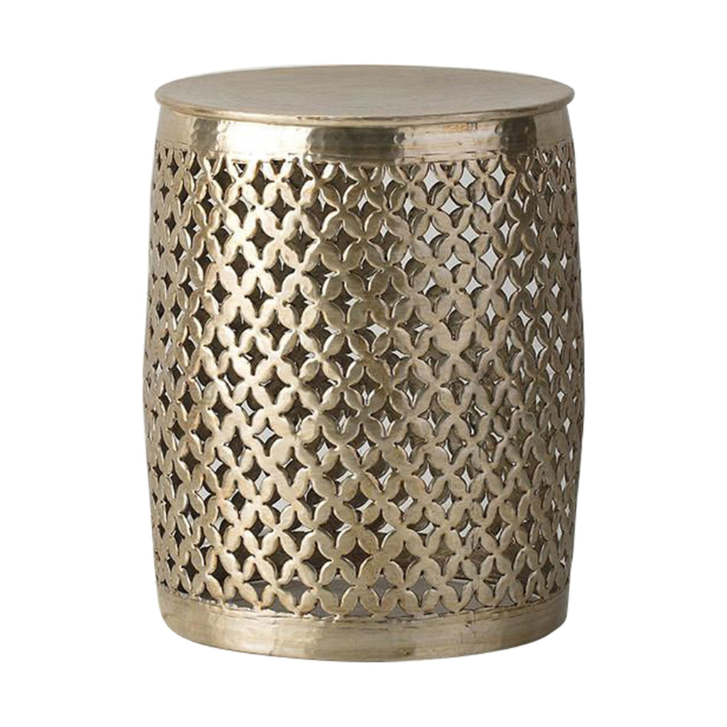 Runder Beistelltisch, gold