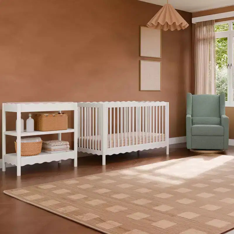 Babyletto Swell 4-in-1 umwandelbares Kinderbett mit Umbausatz zum Kleinkindbett