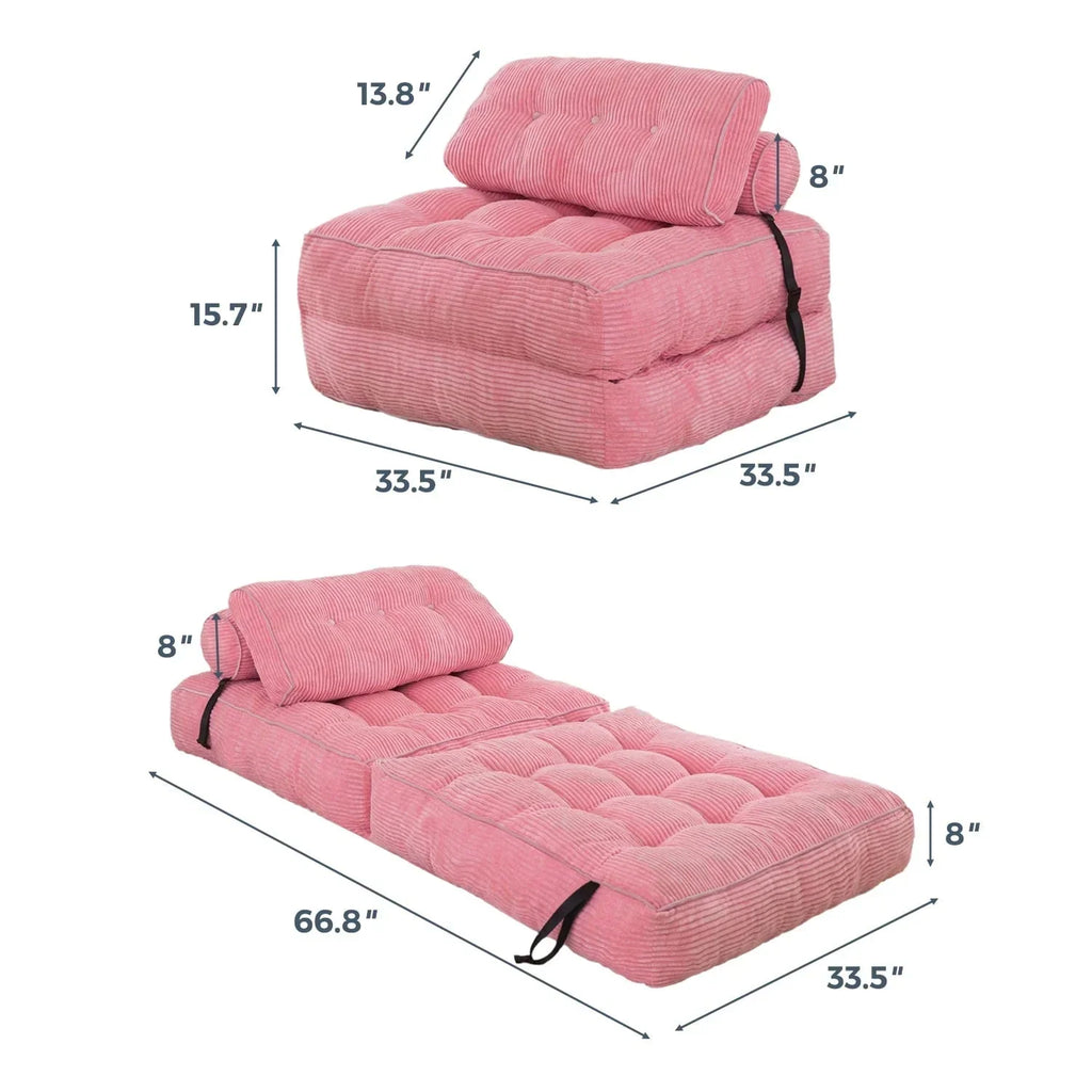 8 Kord-Klappsofa, Einzel