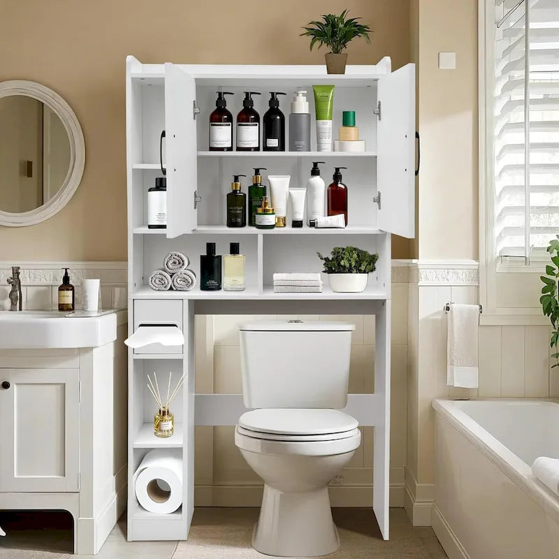 Über-Toilette-Schrank, Wasserdichte Badezimmer-Ablagen