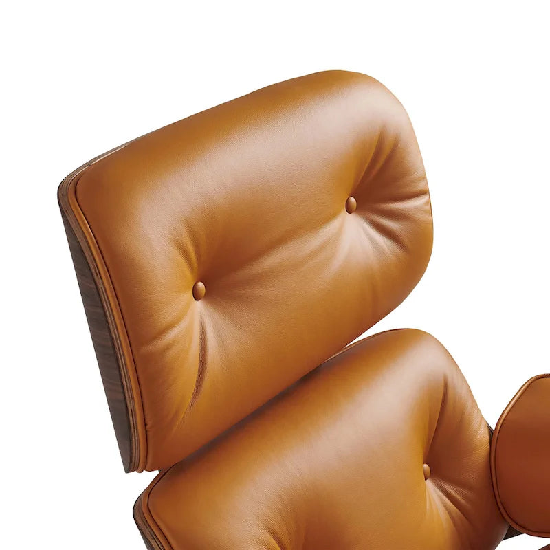 Mid Century Modern Leder Loungesessel Sessel Relaxsessel