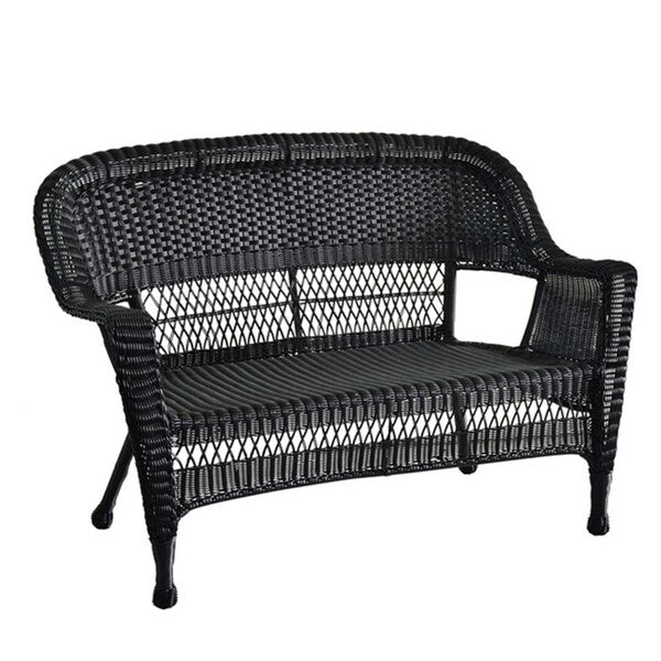 4-teiliges Loungeset aus Polyrattan für den Außenbereich