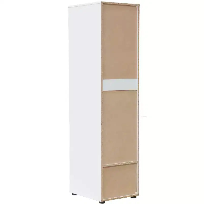 Kings Brand Furniture Corry Kleiderschrank, Weiß