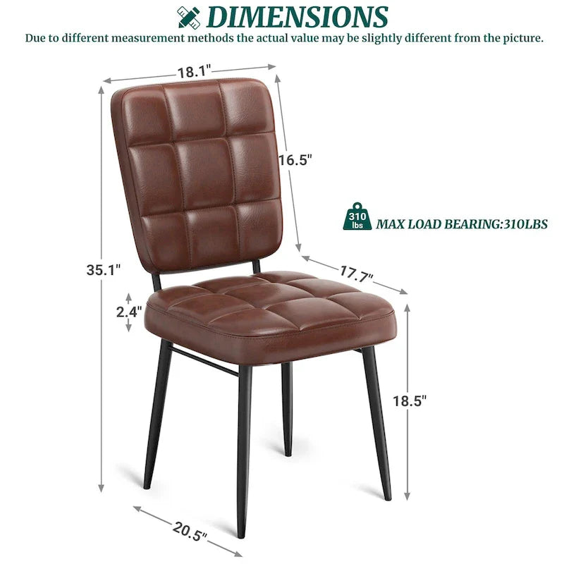 Moderne Esszimmerstühle 2er/4er/6er/8er Set, Polsterstühle mit dickem Kissen für Esszimmer