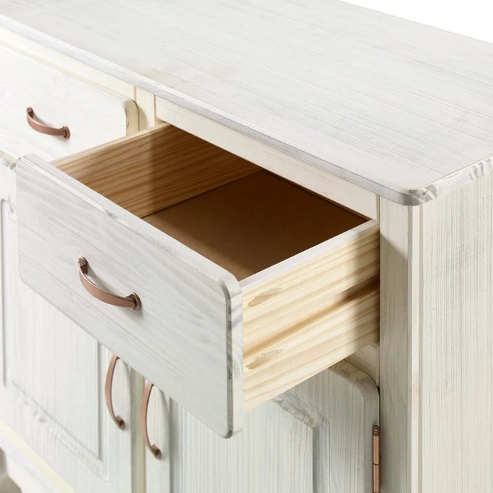 Holz-Sideboard Grün