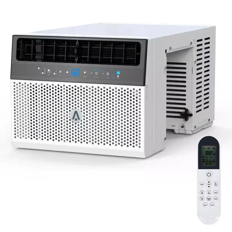 Acekool 6.000 BTU Smart Fenster-Klimaanlage, WLAN-Raumklimaanlage mit Fernbedienung, leise Kühlung für Räume bis 23 m²