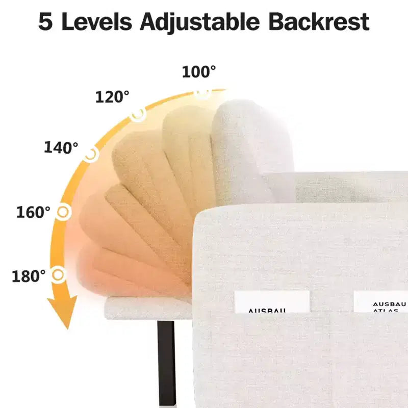 2-in-1 Schlafsofa zum Ausziehen mit Stauraum-Recamiere, Chenille-Ecksofa mit USB-Anschlüssen für das Wohnzimmer