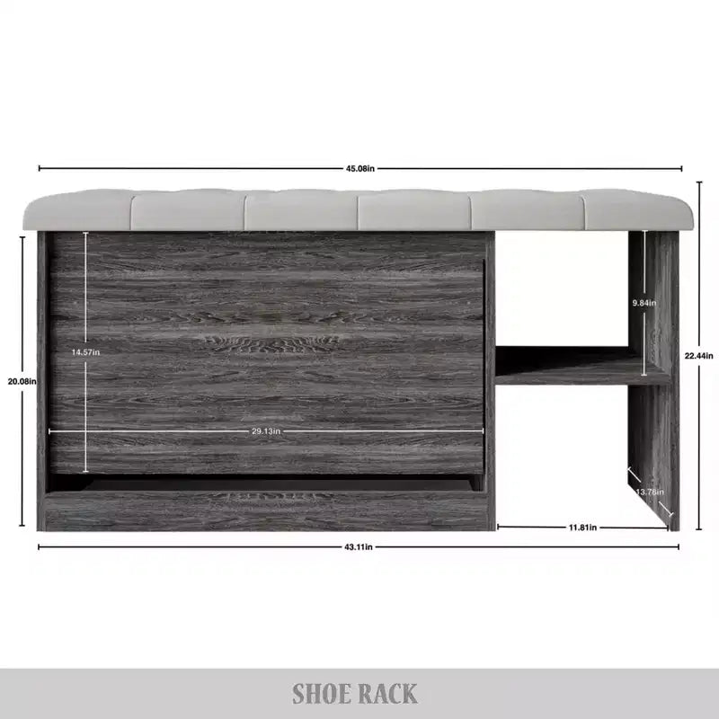 ChaletPosh Aufbewahrungs-Schuhbank