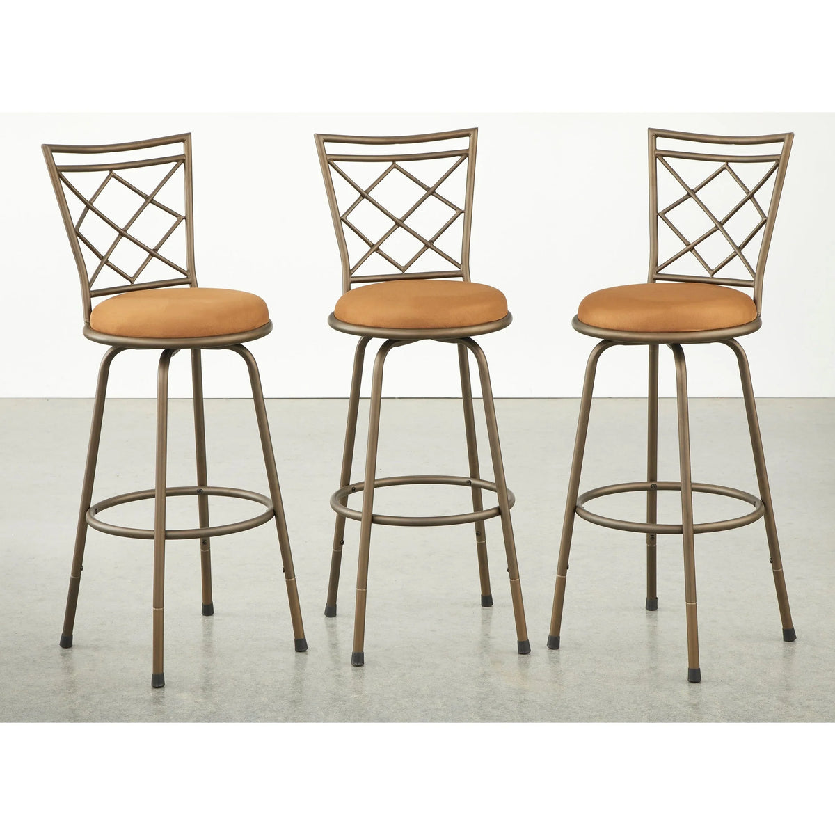 Simple Living Alyssa Höhenverstellbare Barhocker (3er-Set)
