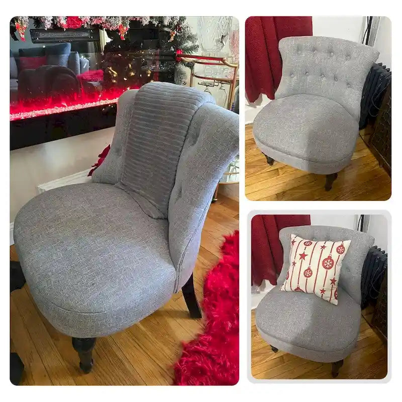 Wohnzimmer Armloser Akzent Gemütlicher Sessel