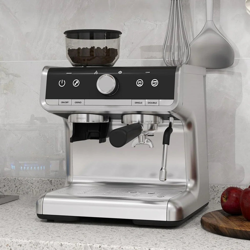Espressomaschine, mit Mahlwerk, 2,8 L Wassertank