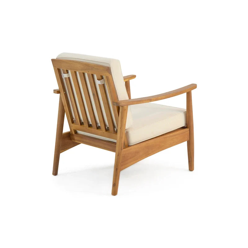 Willowbrook Outdoor Akazienholz 4-Sitzer Lounge-Set von Christopher Knight Home