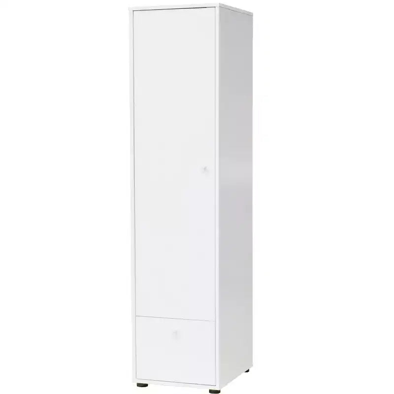 Kings Brand Furniture Corry Kleiderschrank, Weiß
