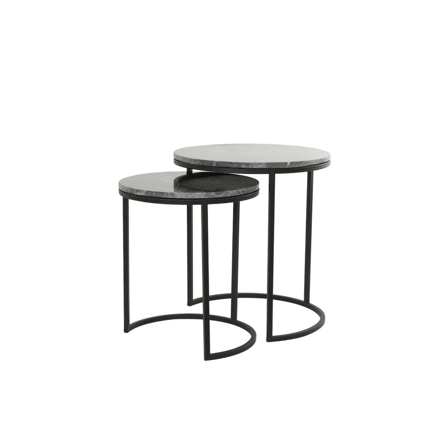 Beistelltische „Black Marble Nesting“