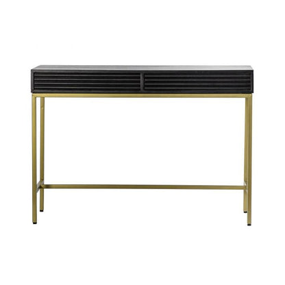 Konsole „Black & Gold Rippled“