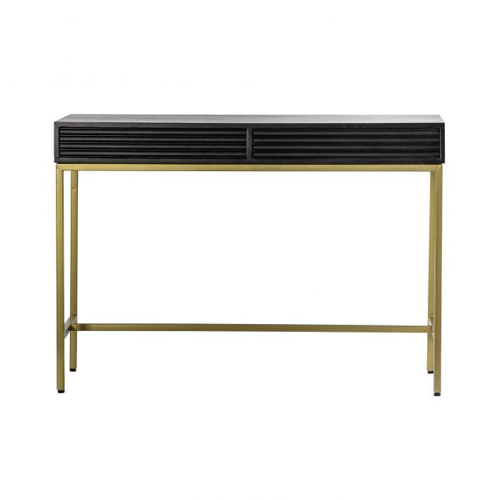 Konsole „Black & Gold Rippled“