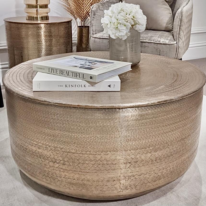 Bronze-Couchtisch