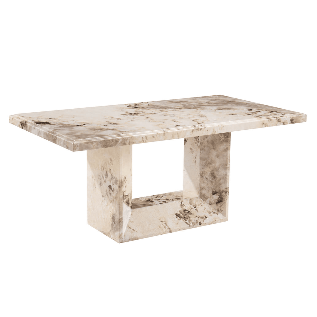 Couchtisch Marmor-Mokka