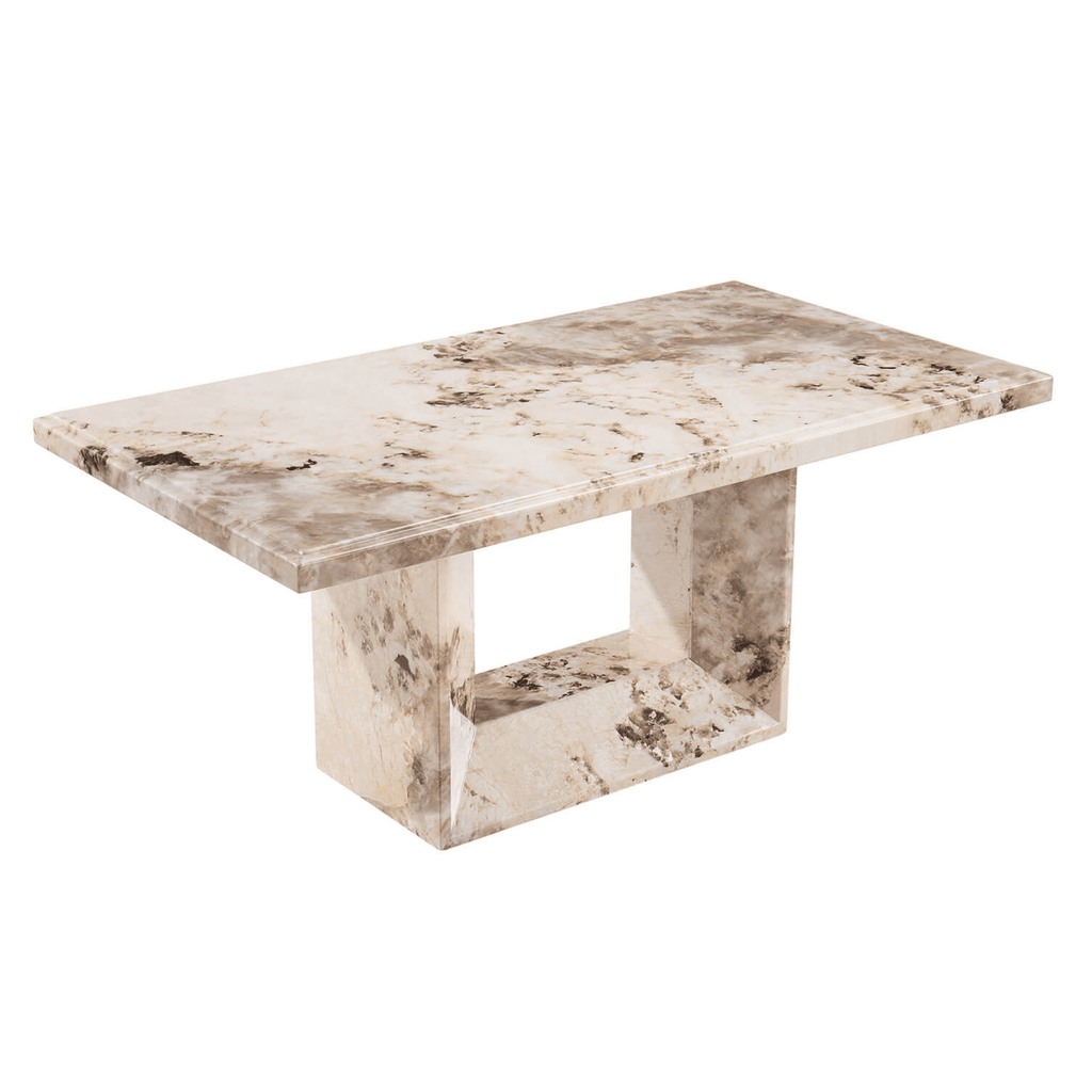 Couchtisch Marmor-Mokka