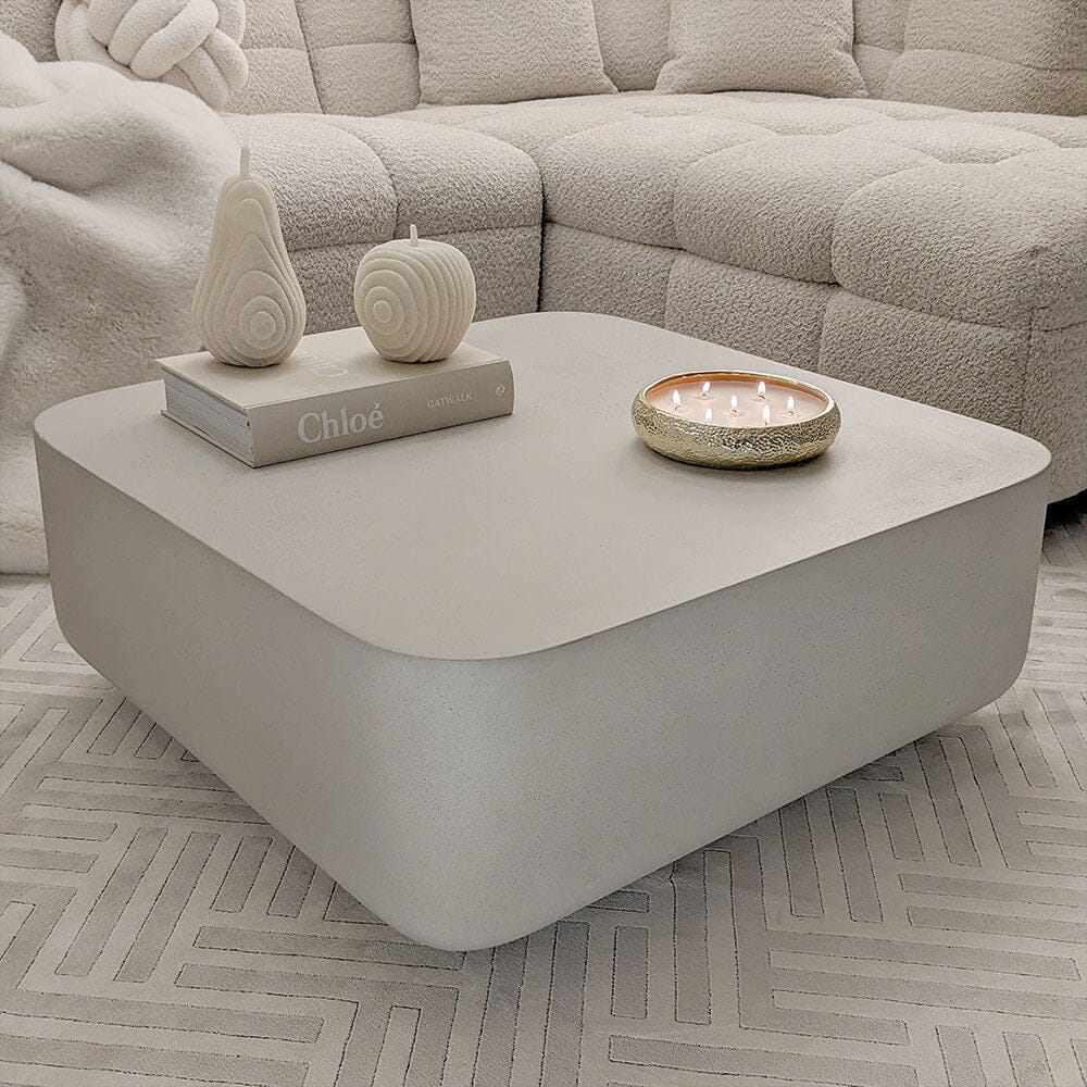 Couchtisch Betonoptik in Spachteltechnik